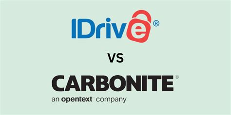 Idrive vs carbonite  Compare the similarities and differences between software options with real user reviews focused on features, ease of